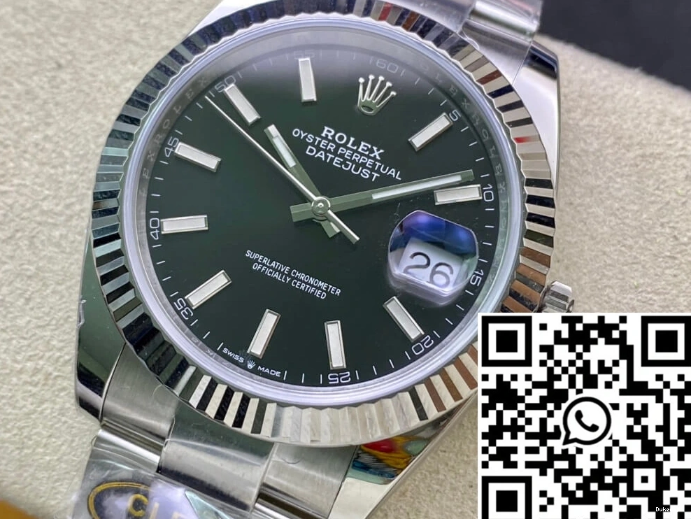 Rolex Factory Dial Datejust M126334-0017 Black Clean 0124